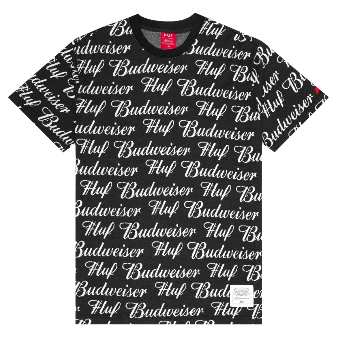 HUF X BUDWEISER KNIT TOP // BLACK