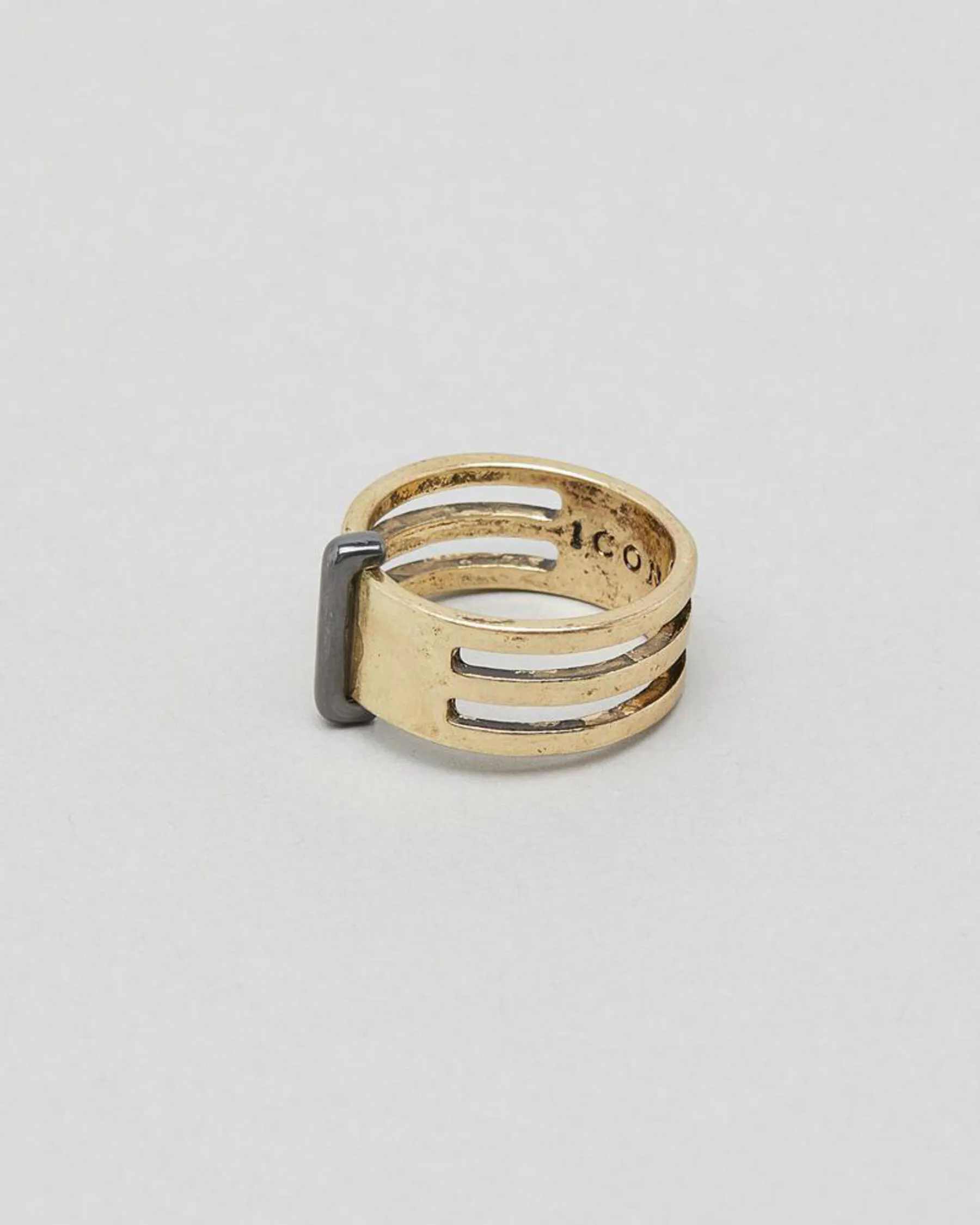 Icon Brand Reset Cut Out Band Ring