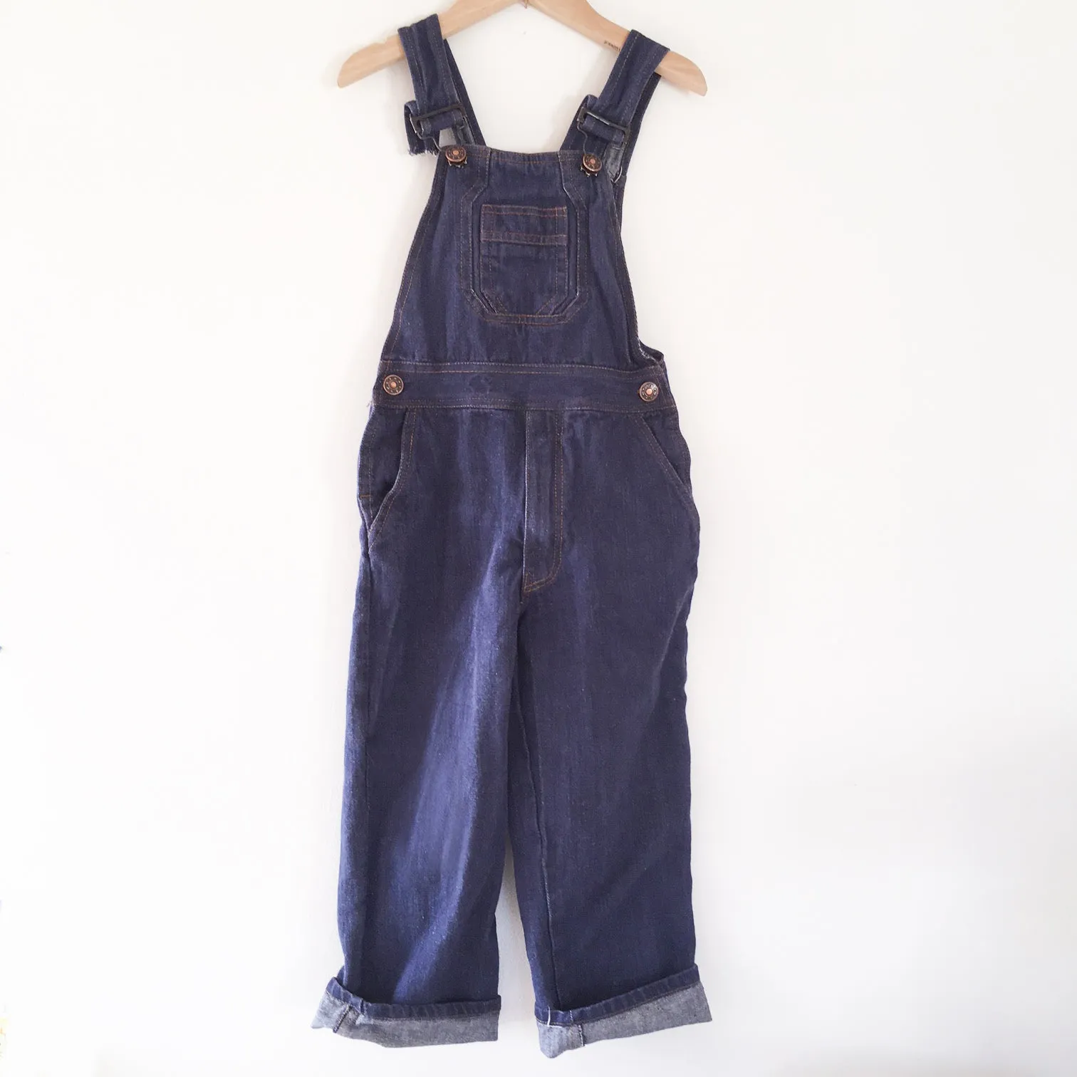 Indigo denim Overalls size 5-6