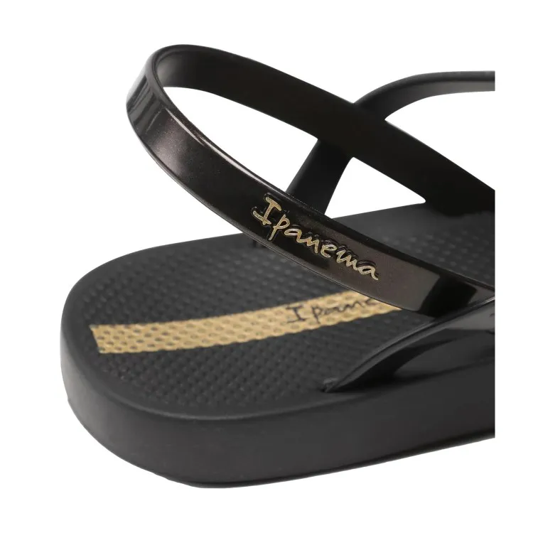 Ipanema 82842 Fashion VIII Sandalo Infradito con Cinturino Donna Black Gold