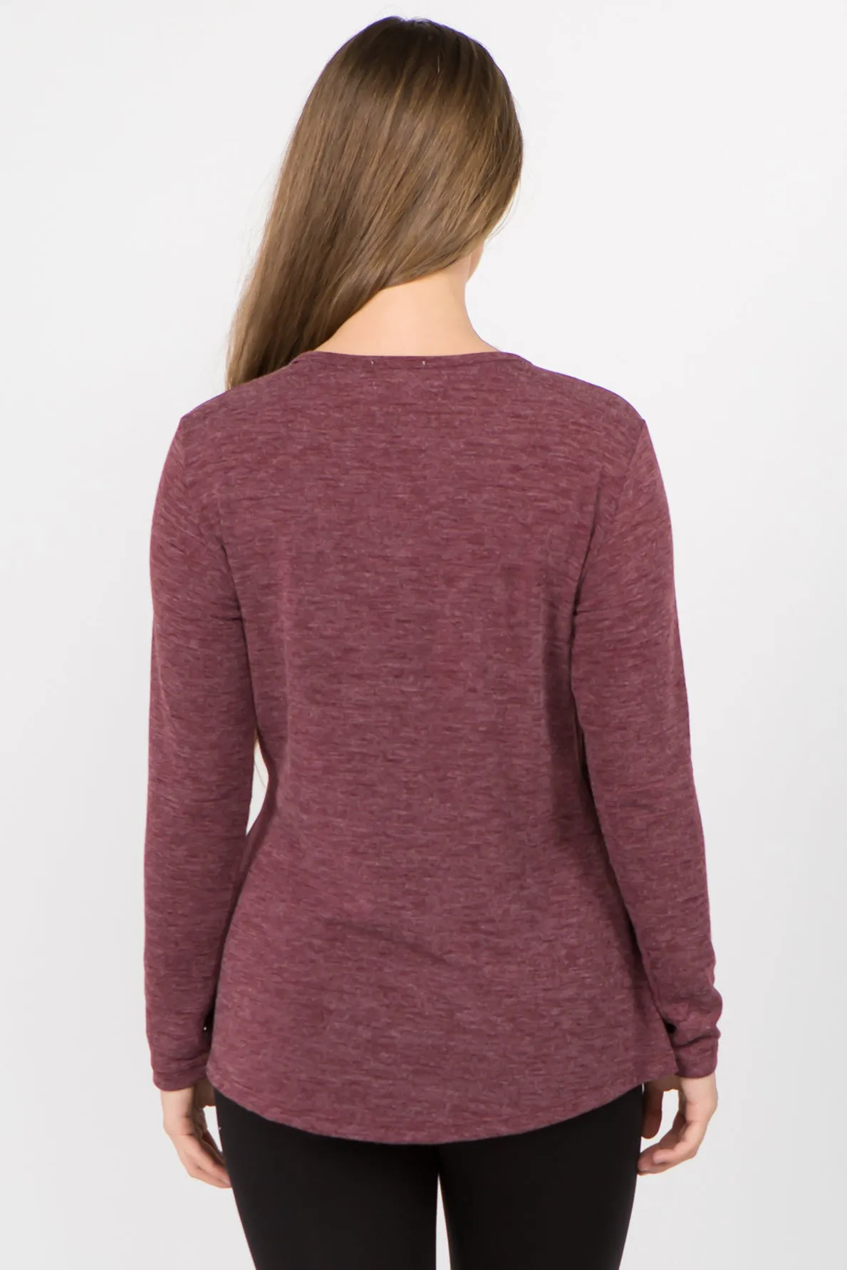 It's a Wrap Surplice Long Sleeve Top