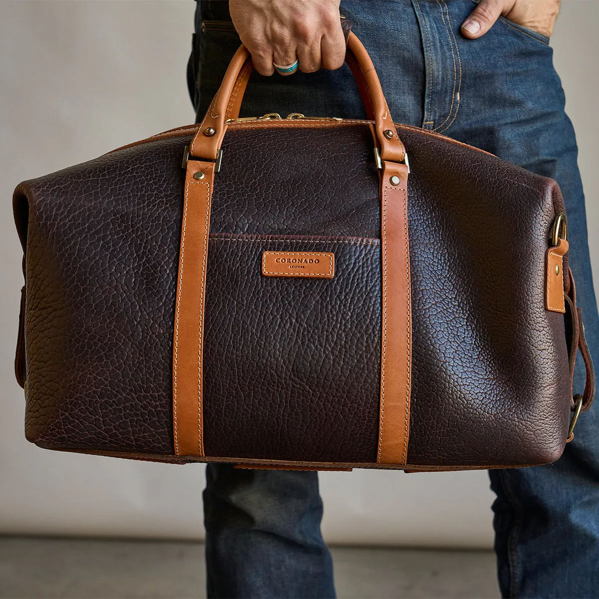 Jackson Bison Duffel No.105 | Brown LE x 10