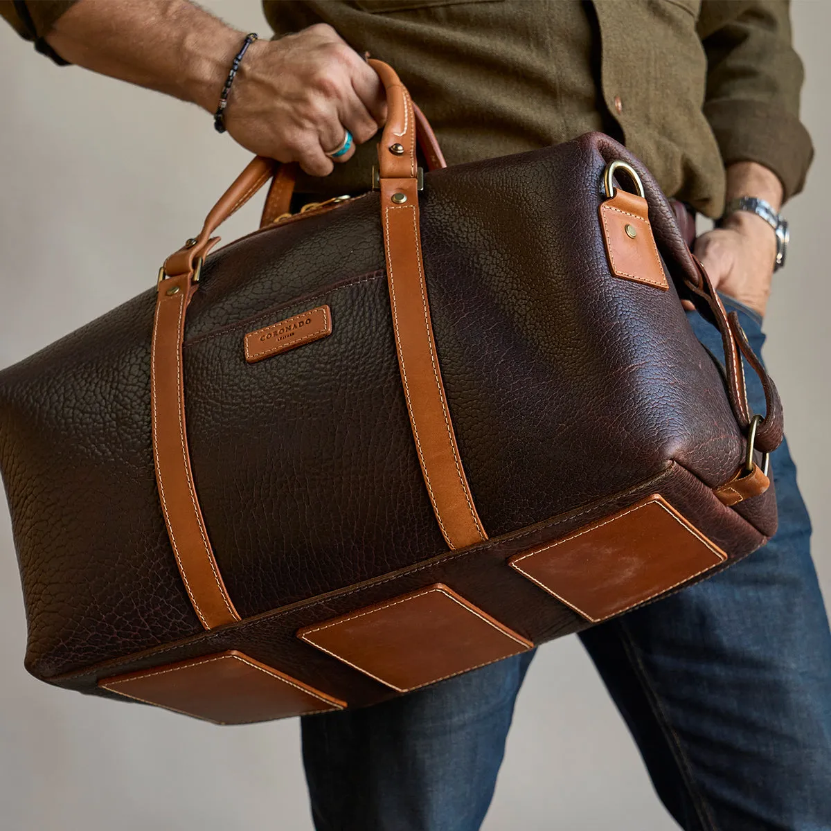 Jackson Bison Duffel No.105 | Brown LE x 10