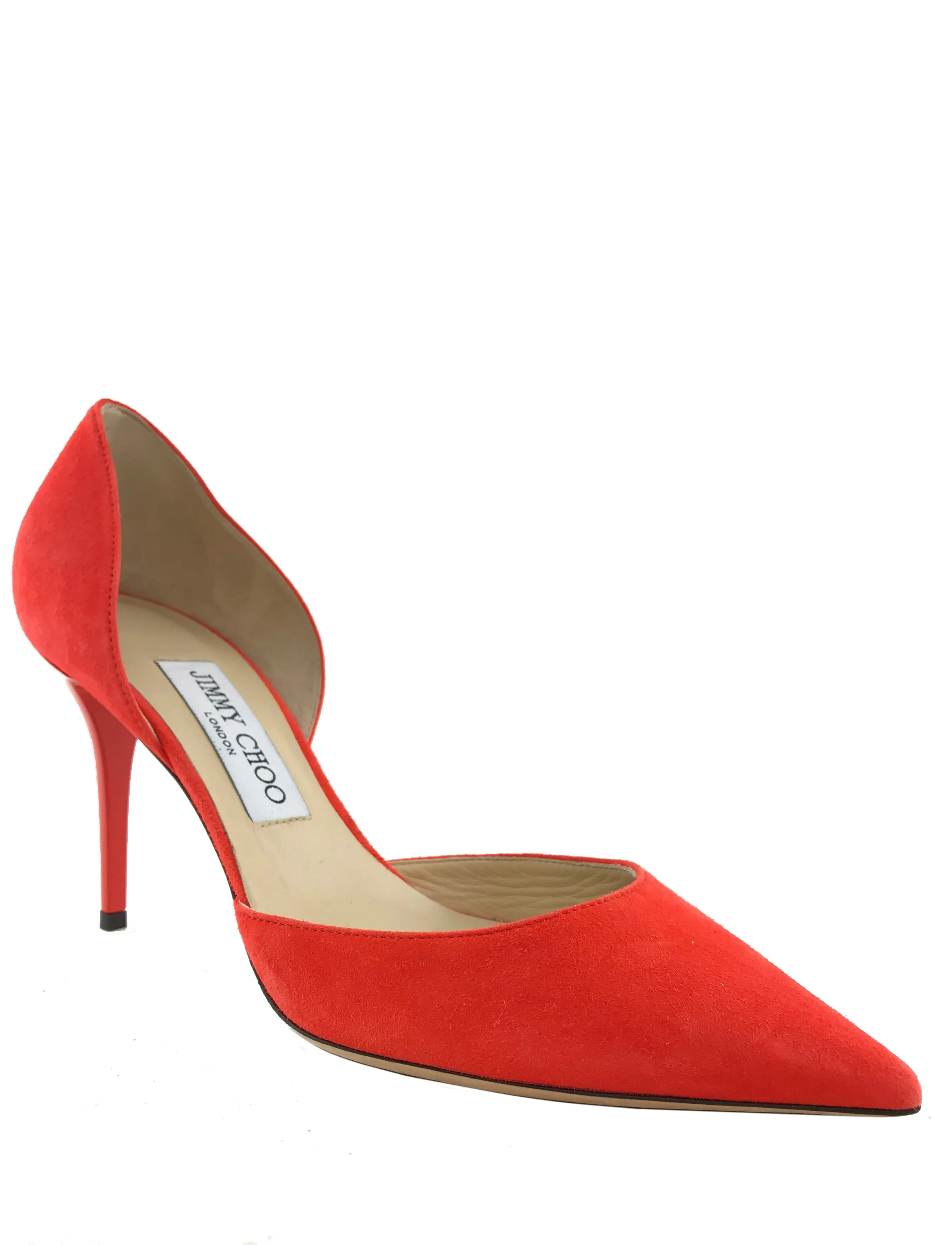 Jimmy Choo Addison Suede d'Orsay Pumps Size 7.5