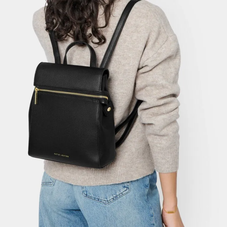 Katie Loxton Black Aimee Backpack