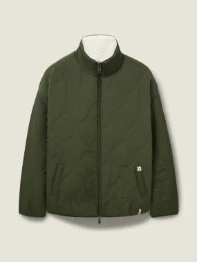 Khaki Lofthus Reversible Jacket