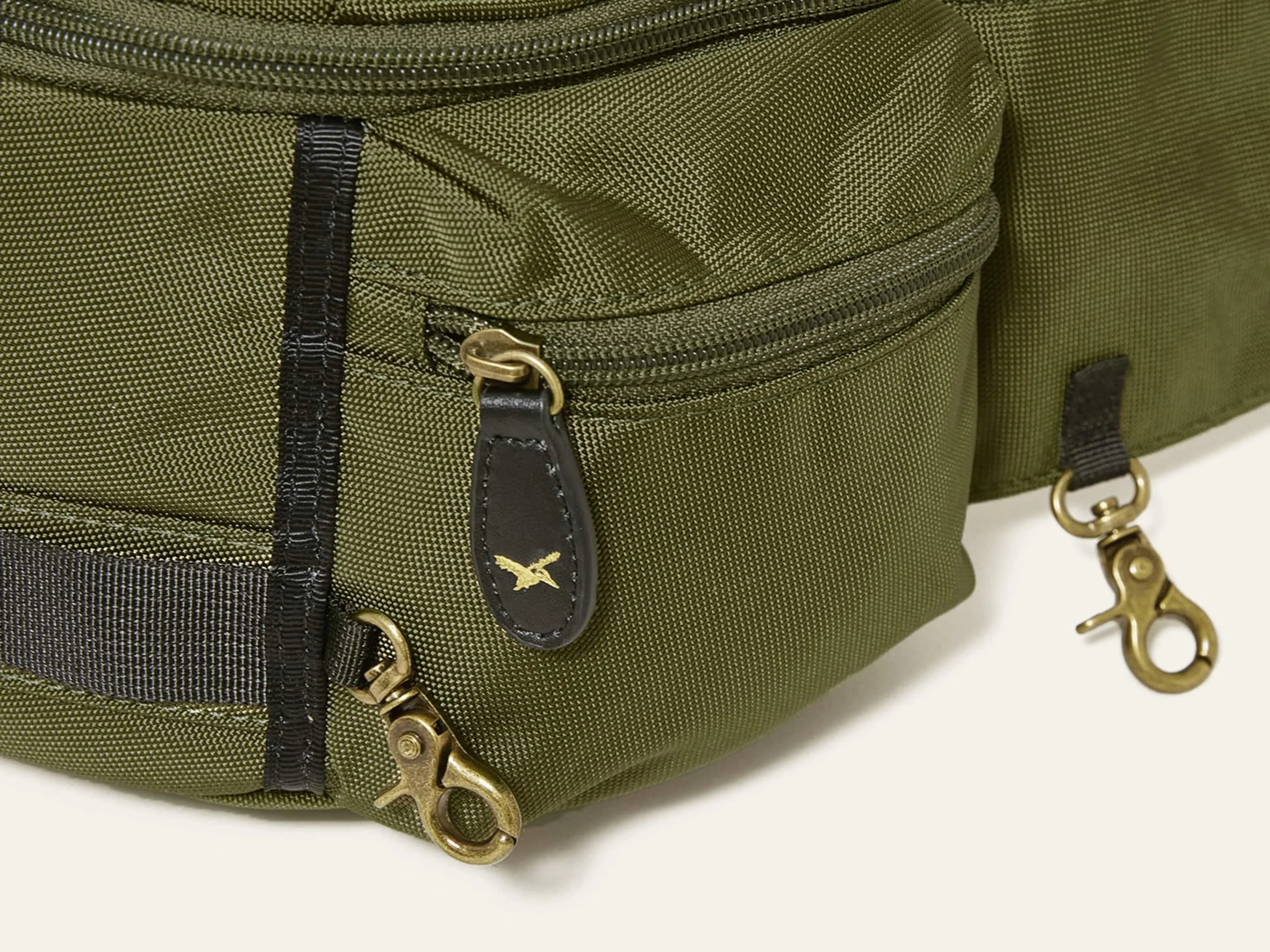 Khaki Recycled Brooklyn Sling