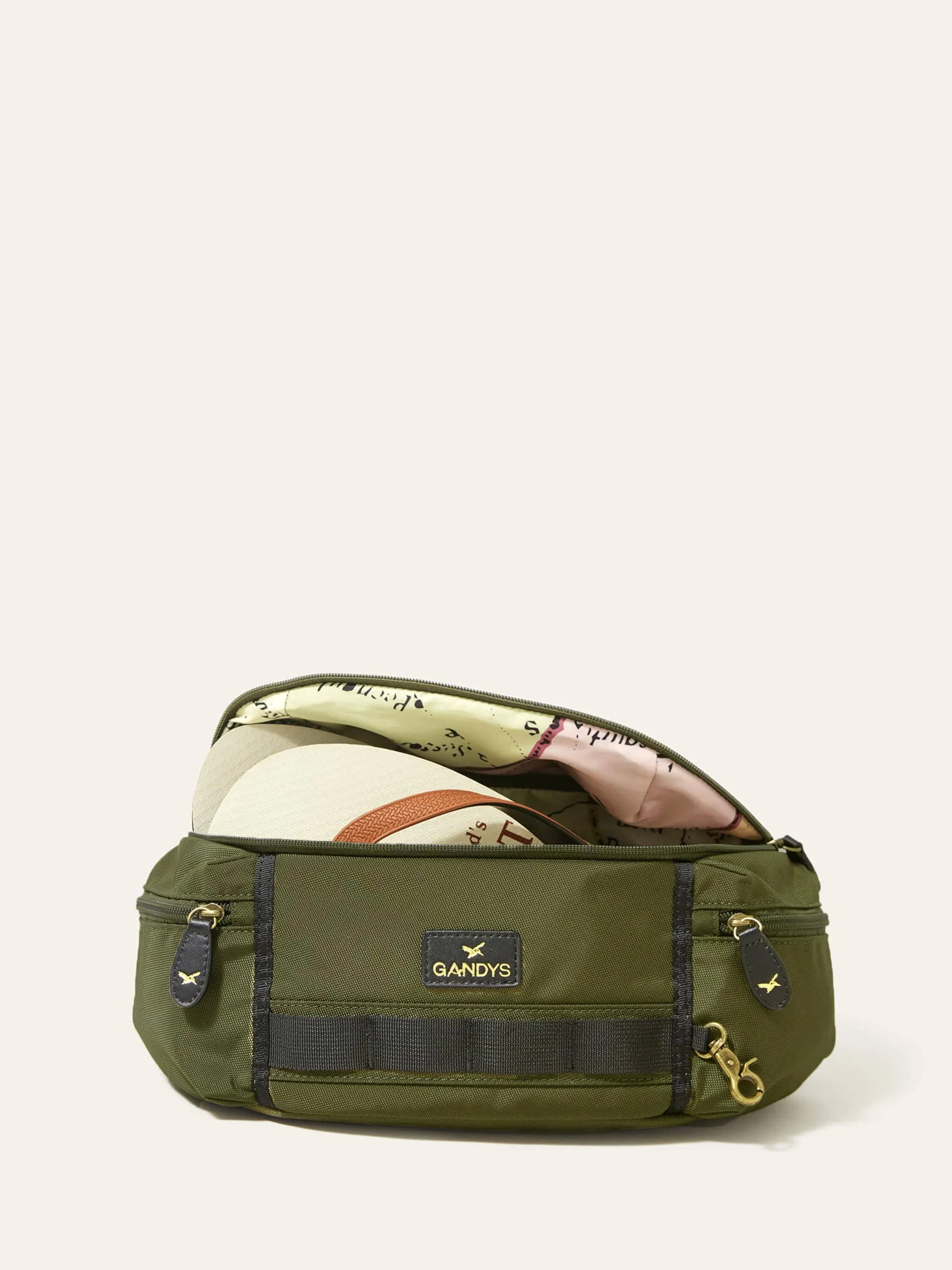 Khaki Recycled Brooklyn Sling