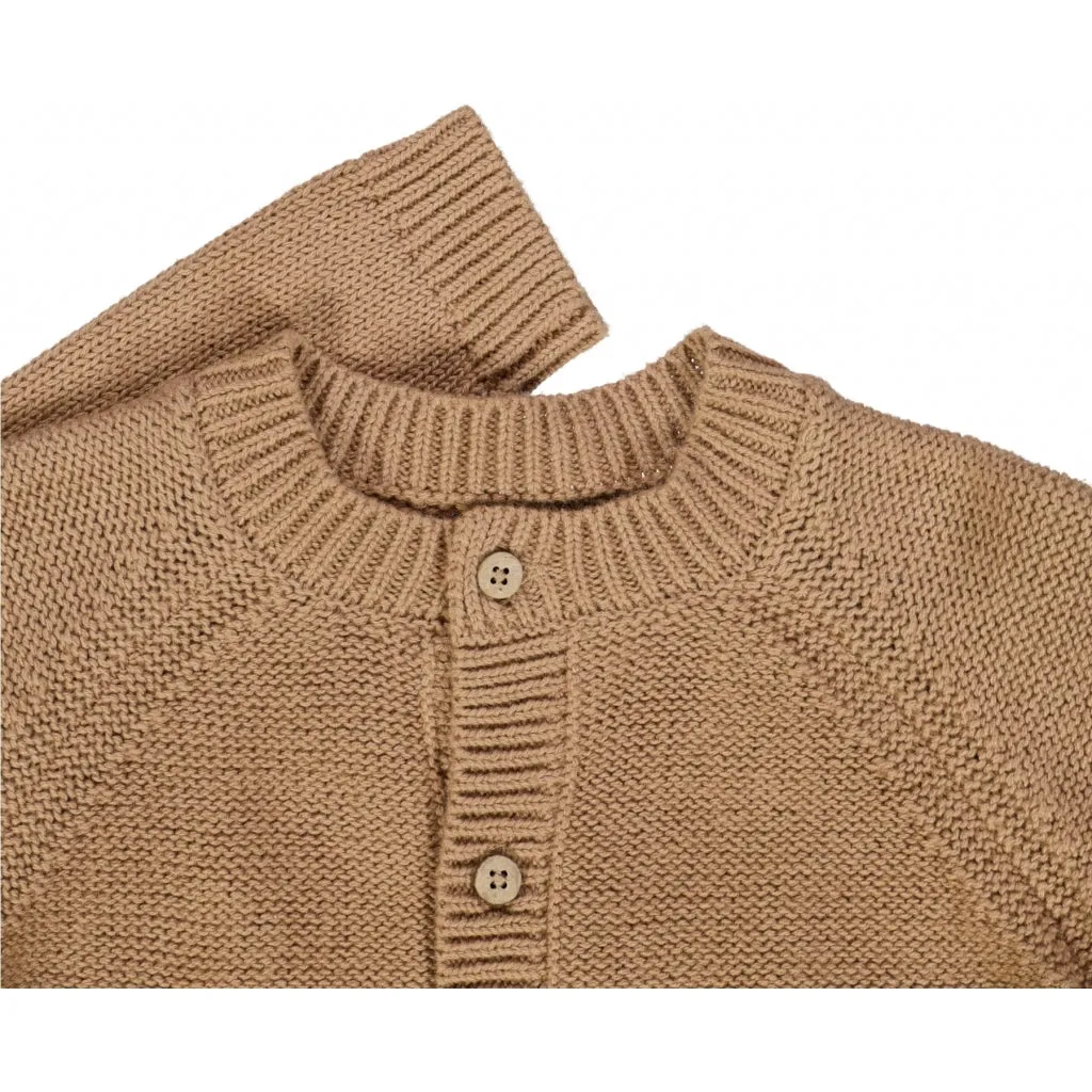 Knit Cardigan Eddy - affogato