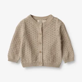 Knit Cardigan Magnella | Baby - soft beige