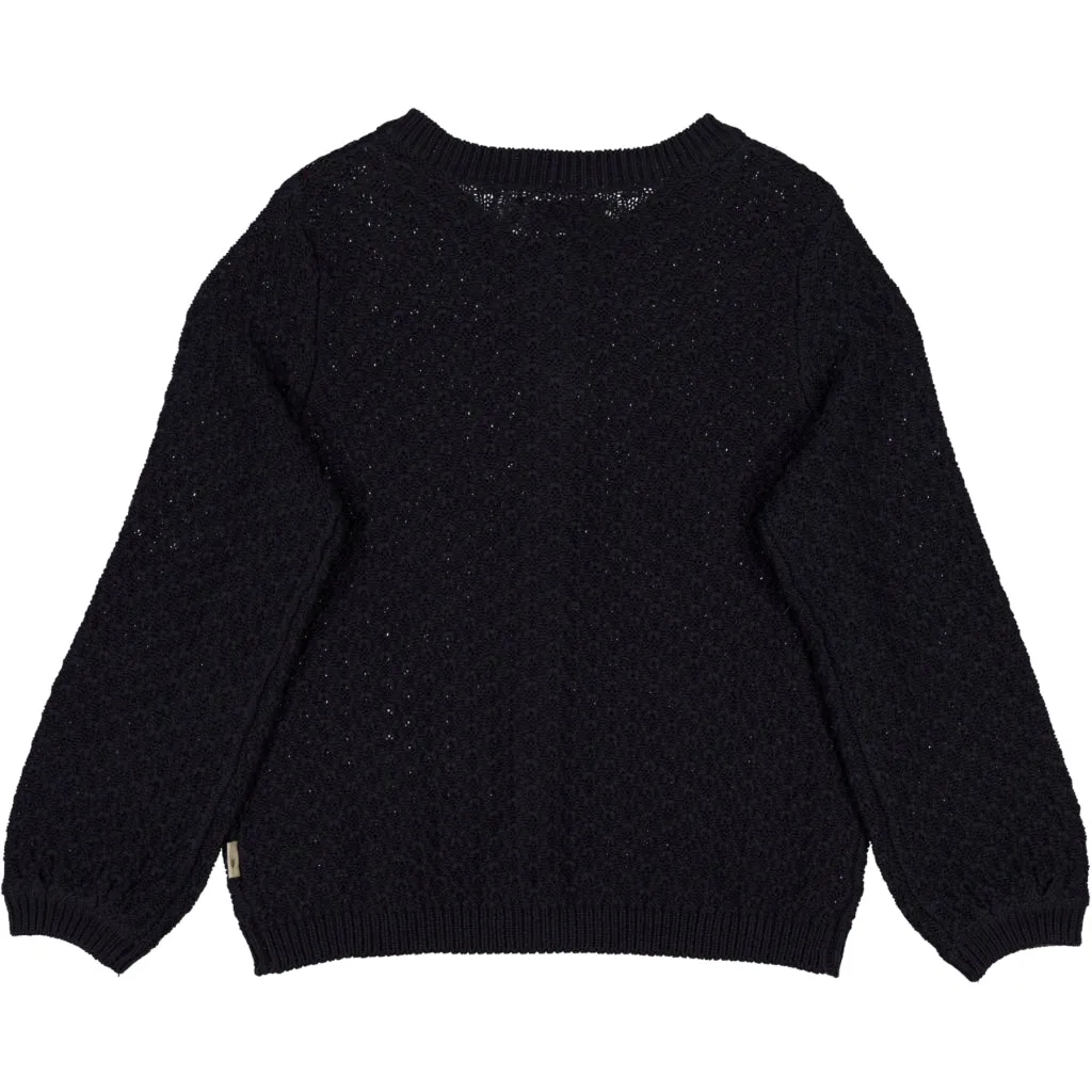 Knit Cardigan Magnella - midnight blue