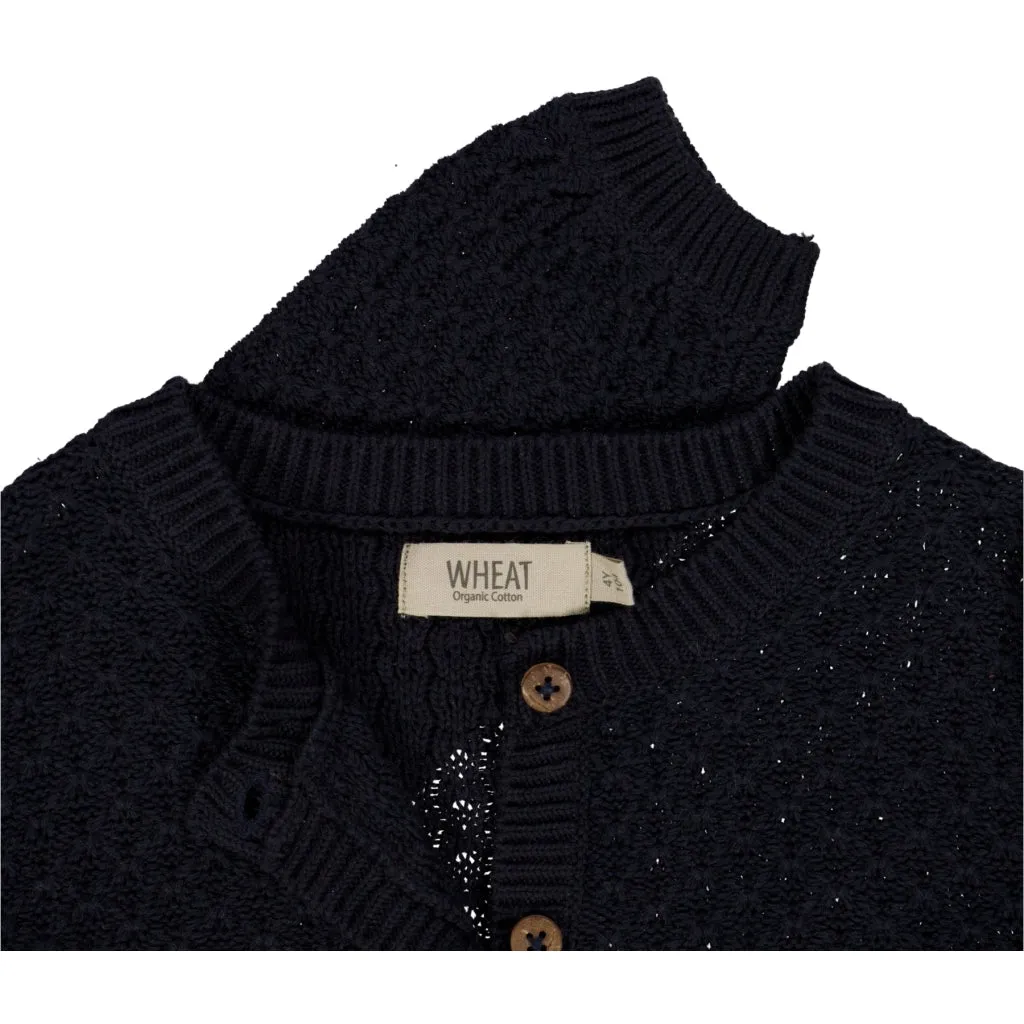 Knit Cardigan Magnella - midnight blue