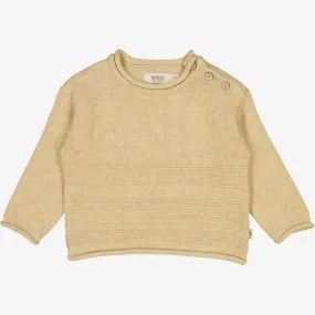 Knit Pullover Gunnar | Baby - seeds melange