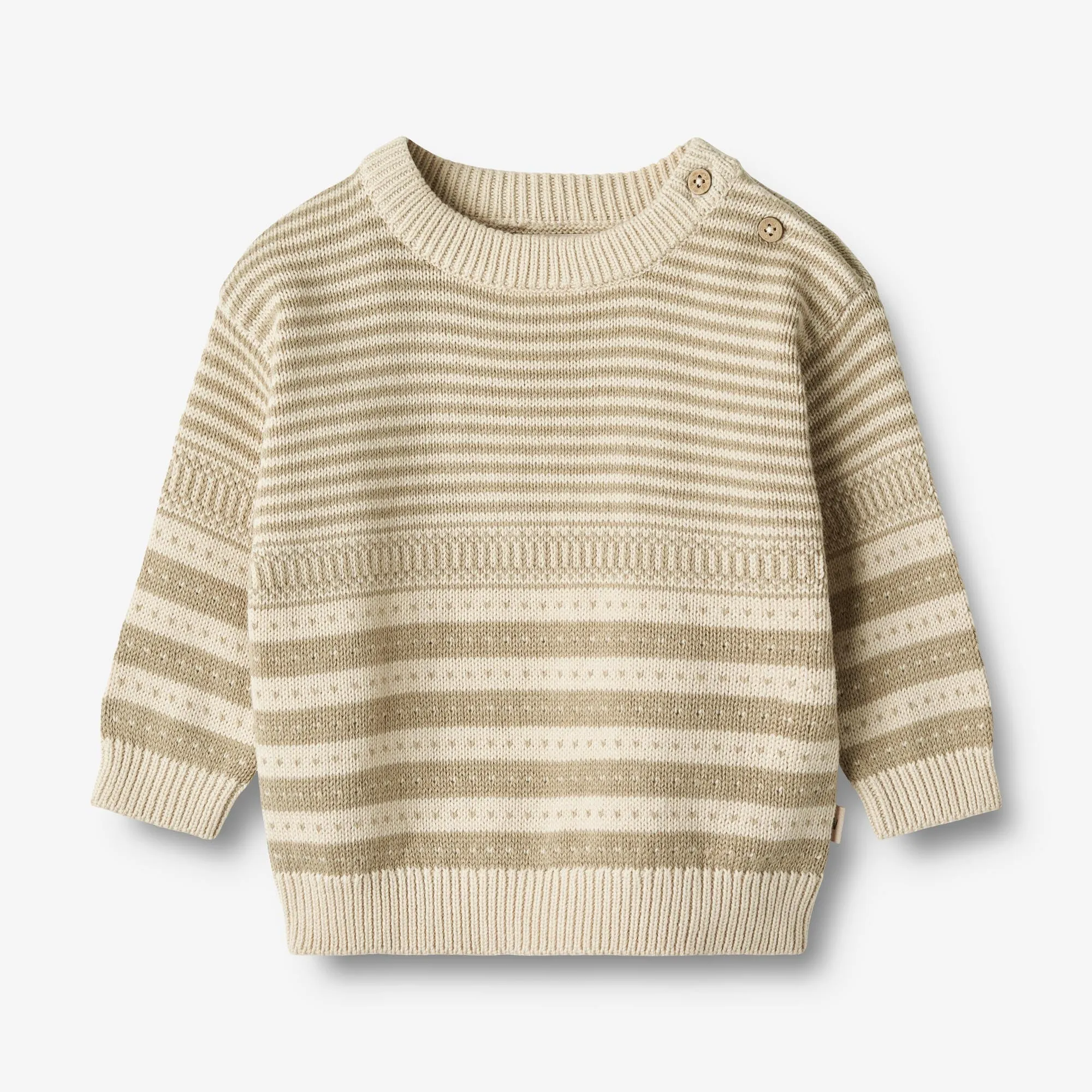 Knit Pullover Janus - grey sand