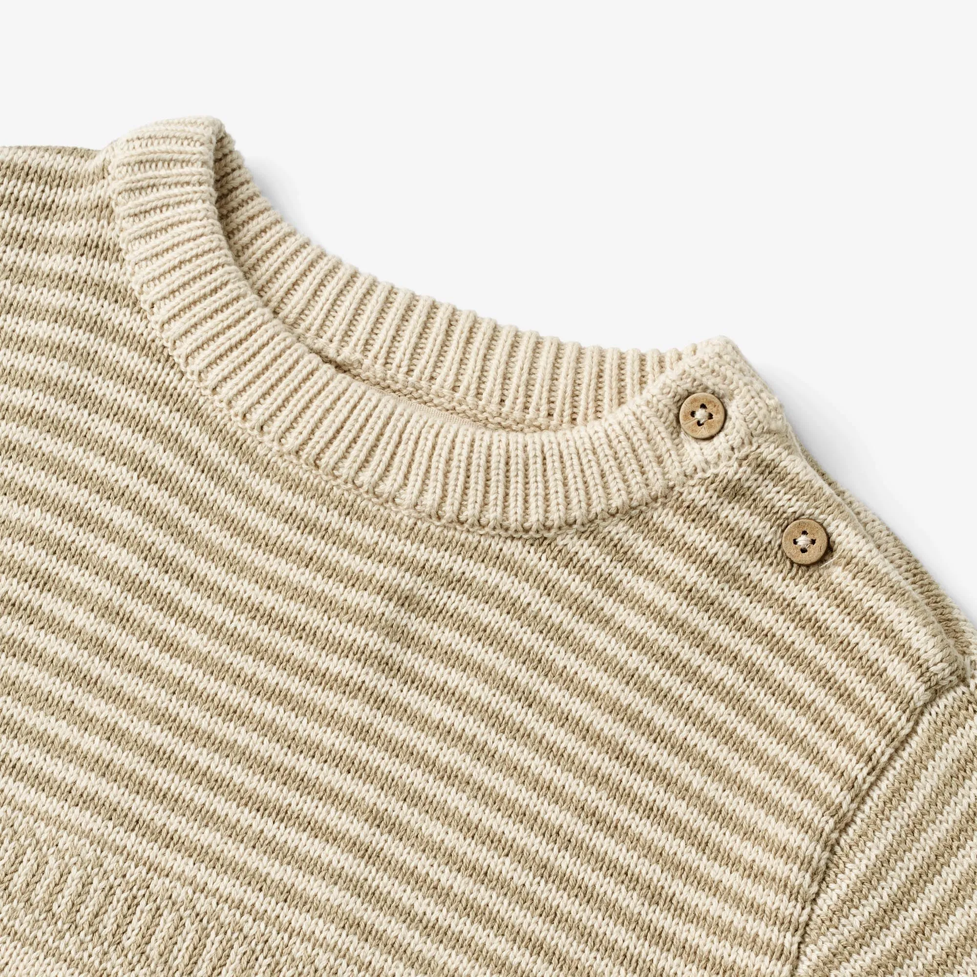 Knit Pullover Janus - grey sand