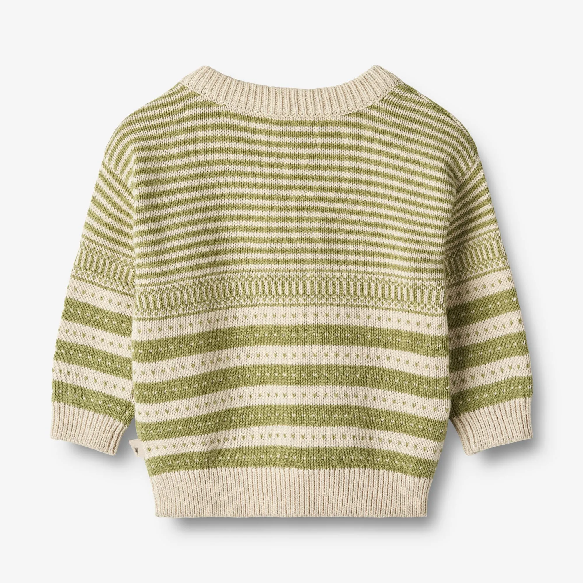 Knit Pullover Janus - sage