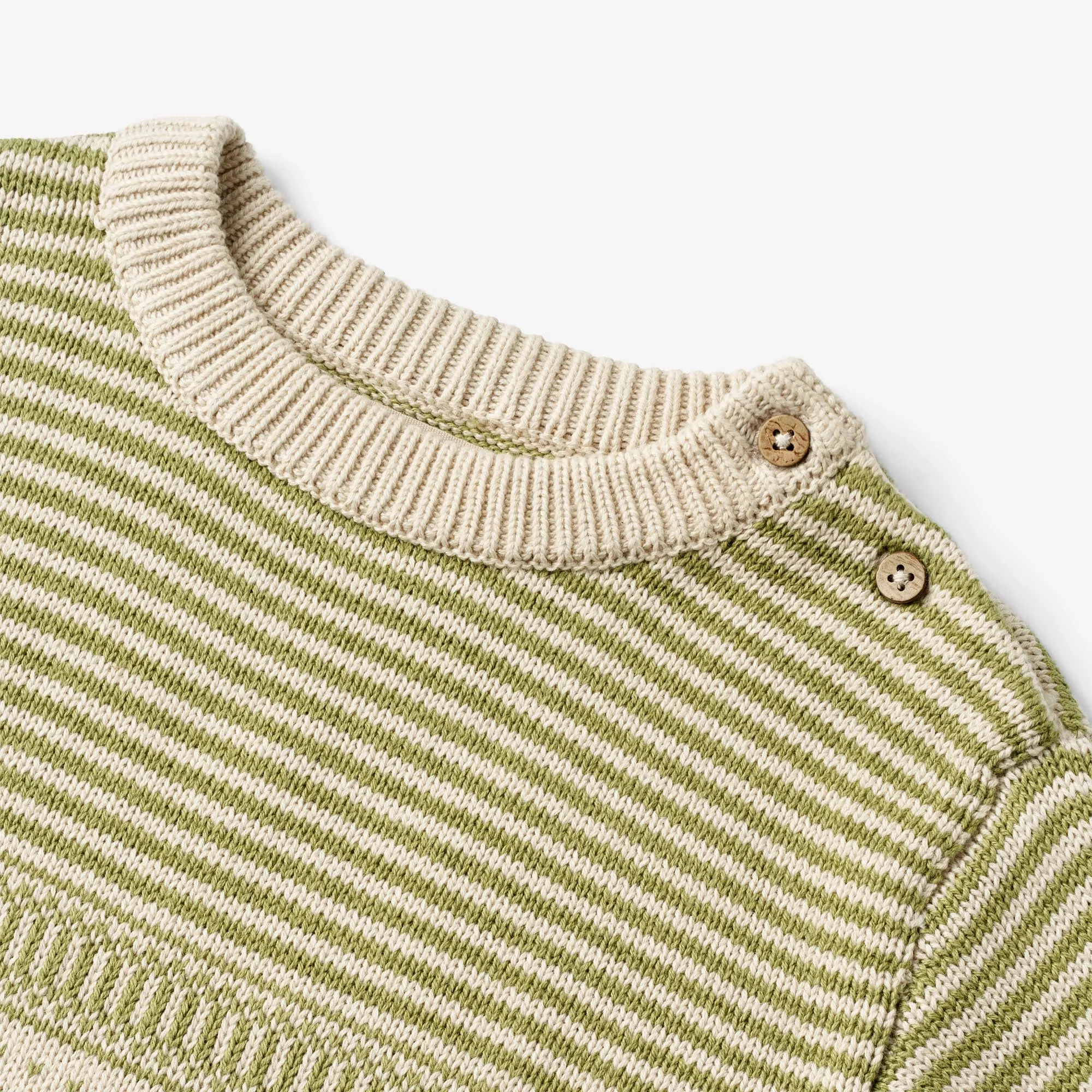 Knit Pullover Janus - sage