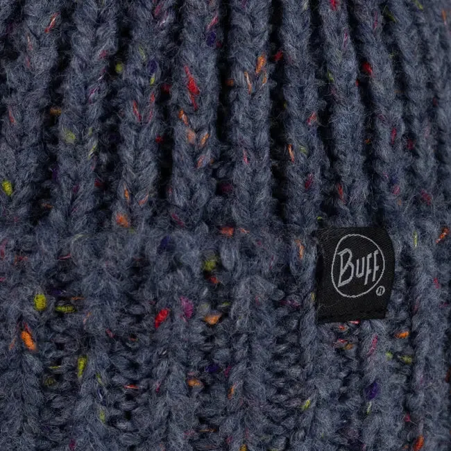 Knitted & Fleece Band Beanie - Kim Water