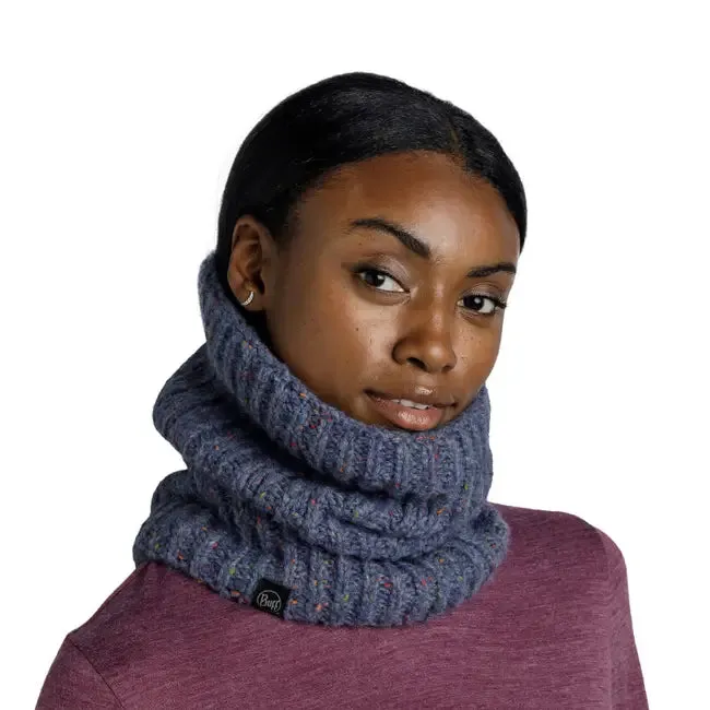 Knitted & Fleece Neckwarmer - Kim Water