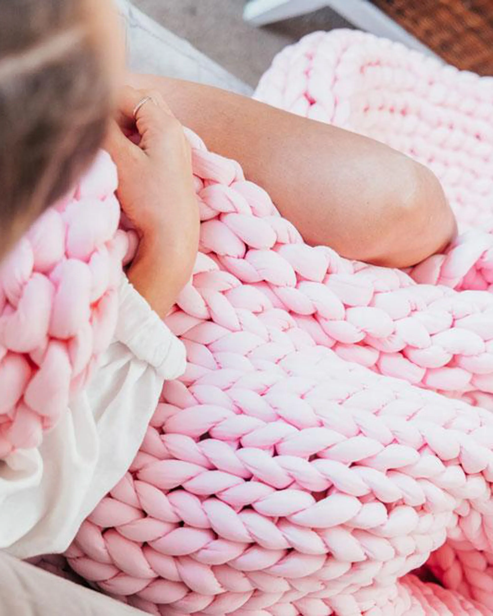 Knitted Weighted Blanket