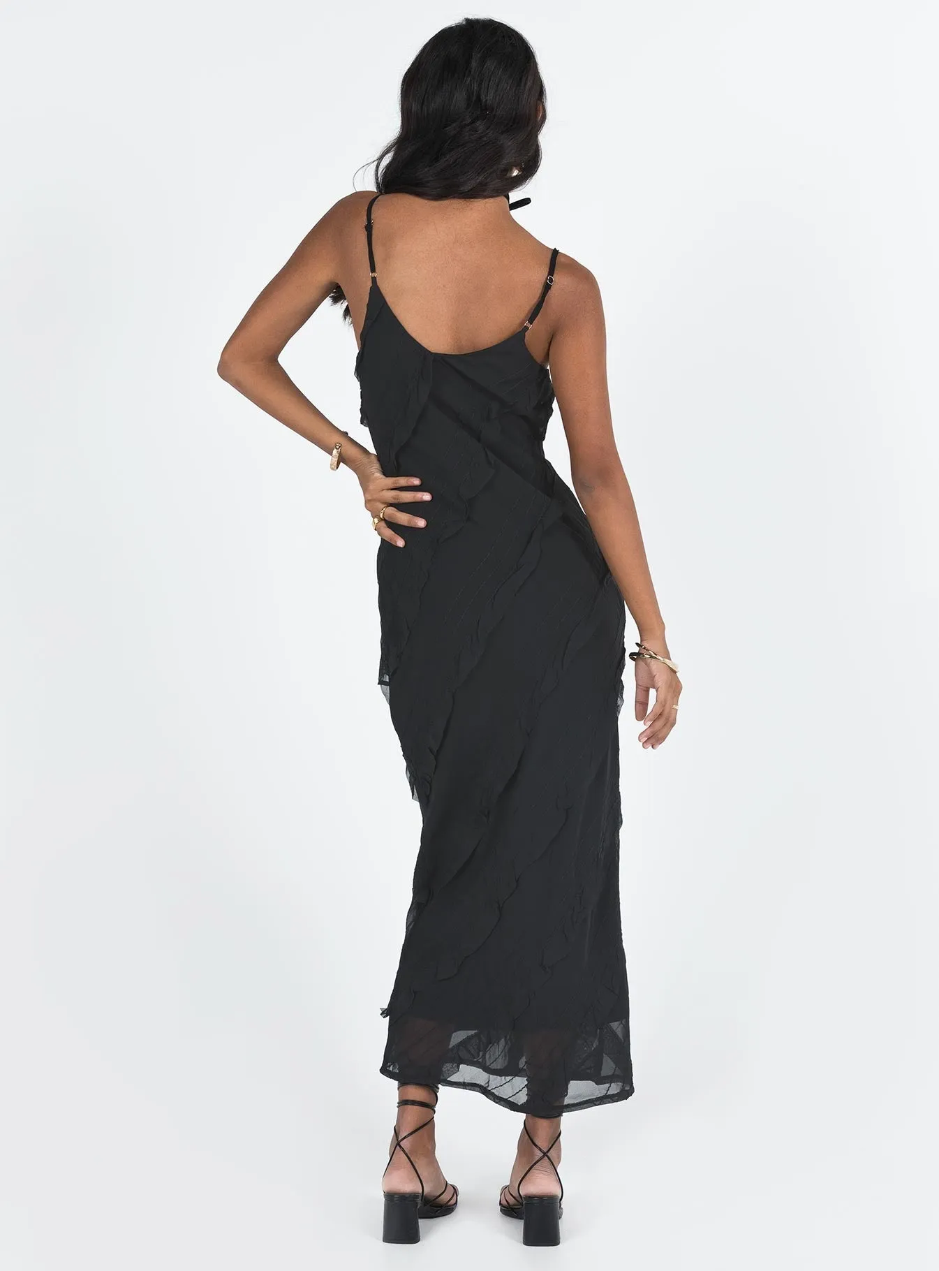 Lars Maxi Dress Black