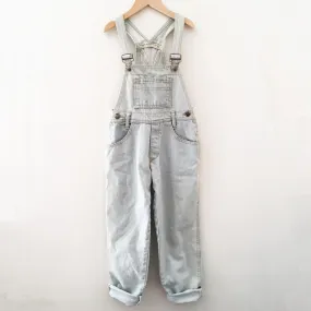 Light wash Denim Overalls size 8-10