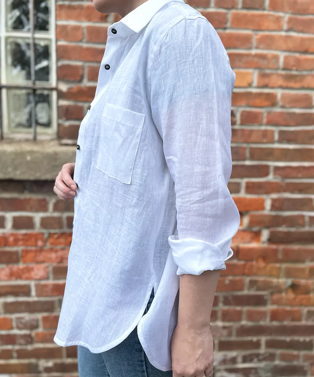 Linen Ren Button-Up