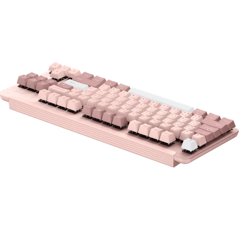 Logitech K855 Signature Mechanical Keys Wireless Keyboard Mini Compact TKL Rose Pink