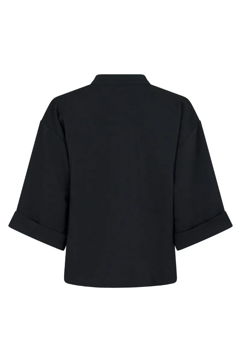 Luma Crepe Blouse 161173 | Black | Bluse fra Neo Noir