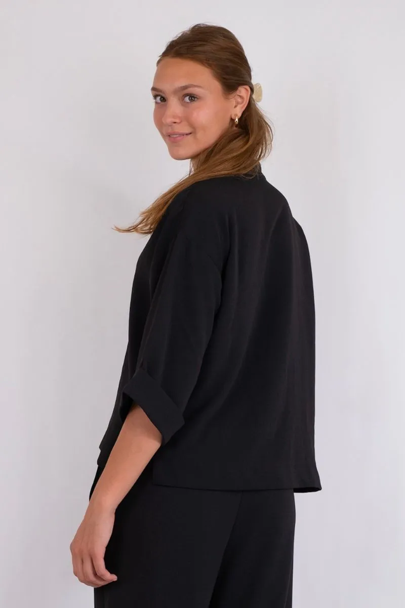 Luma Crepe Blouse 161173 | Black | Bluse fra Neo Noir