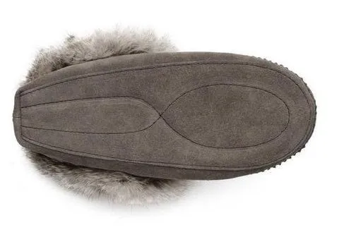 Manitobah Tipi Moccasin Charcoal