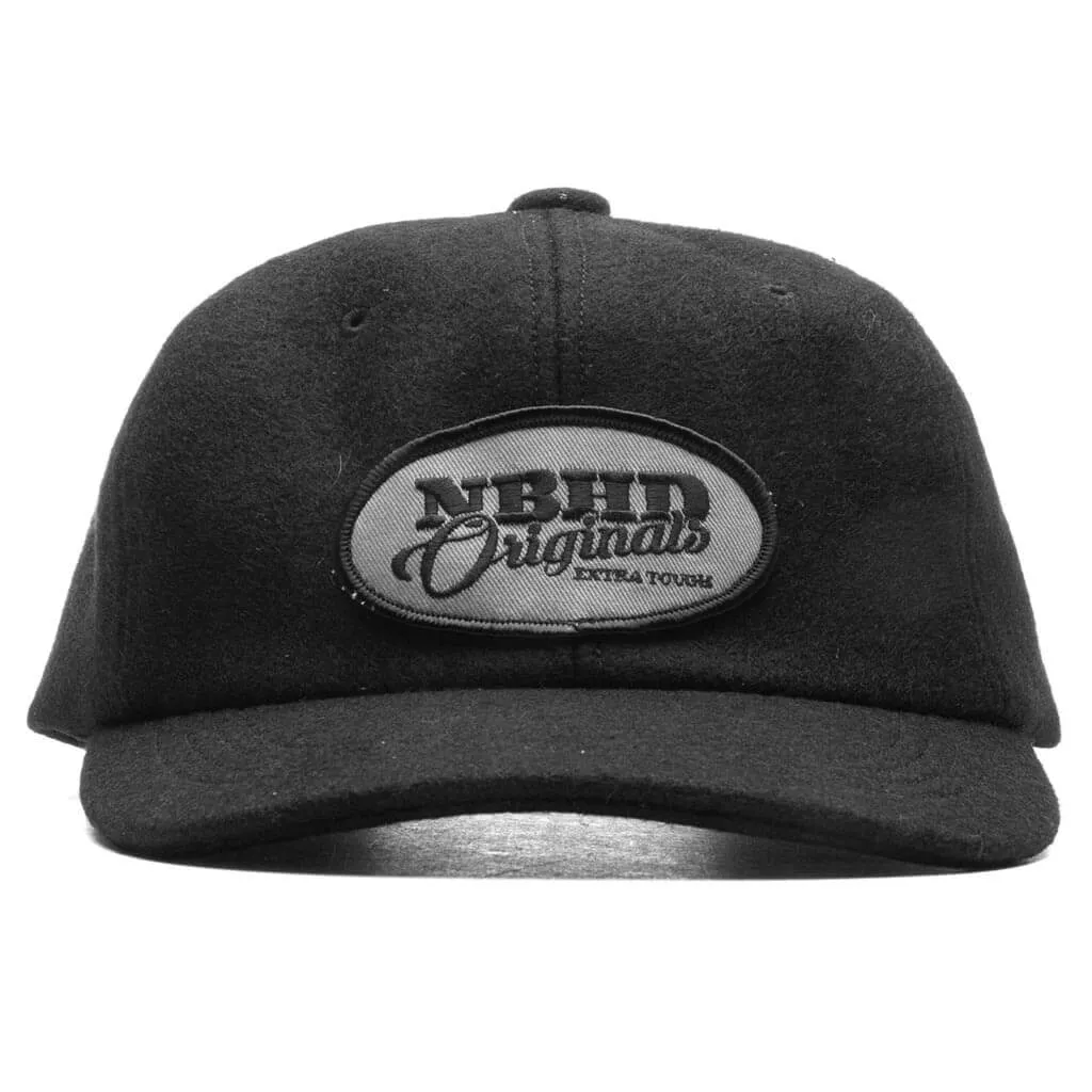 Melton Dad Cap - Black