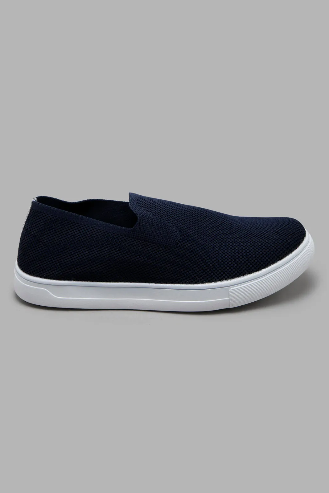 Men Navy Slip On