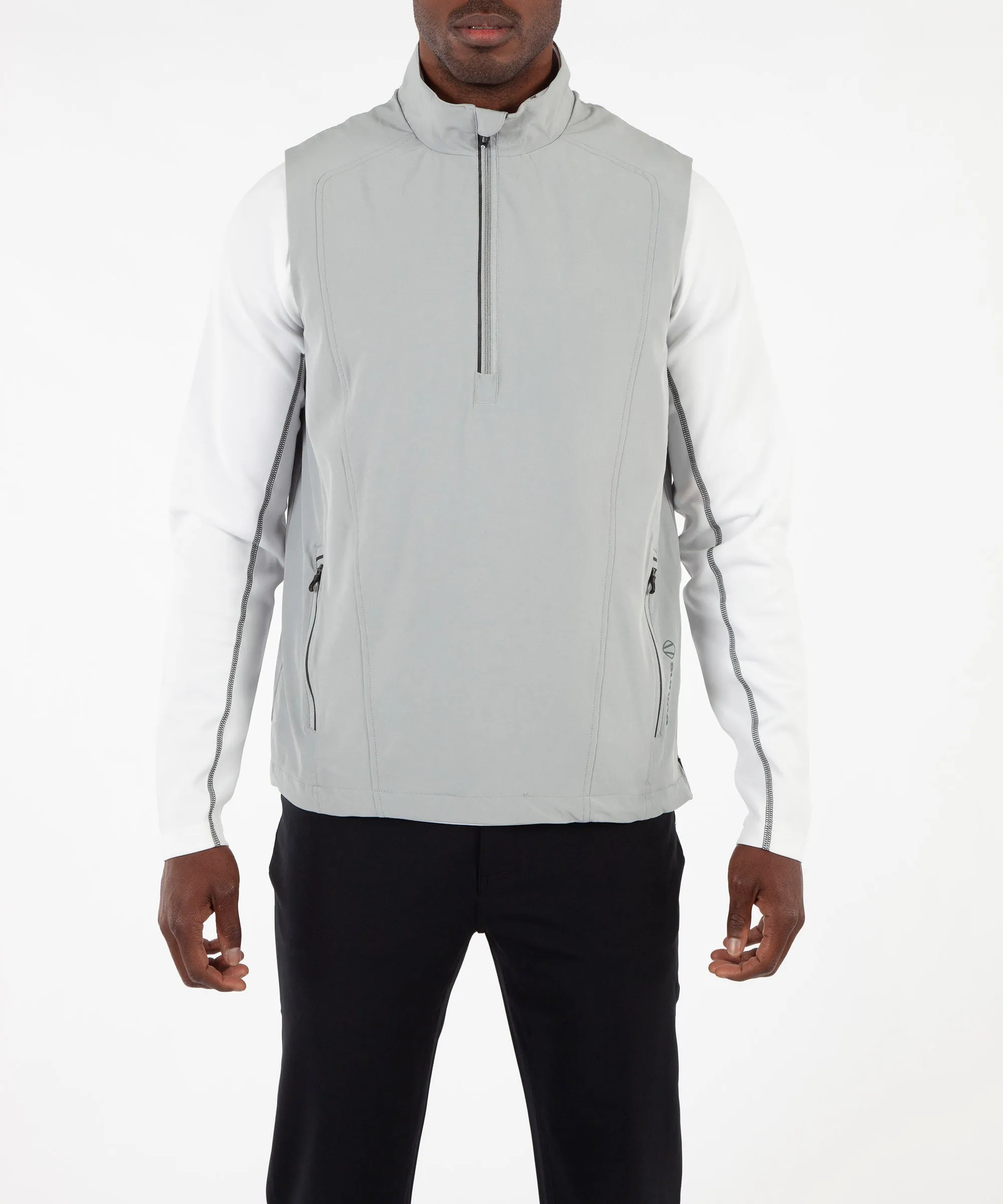 Men's Kiefer Half-Zip Lined Wind Vest