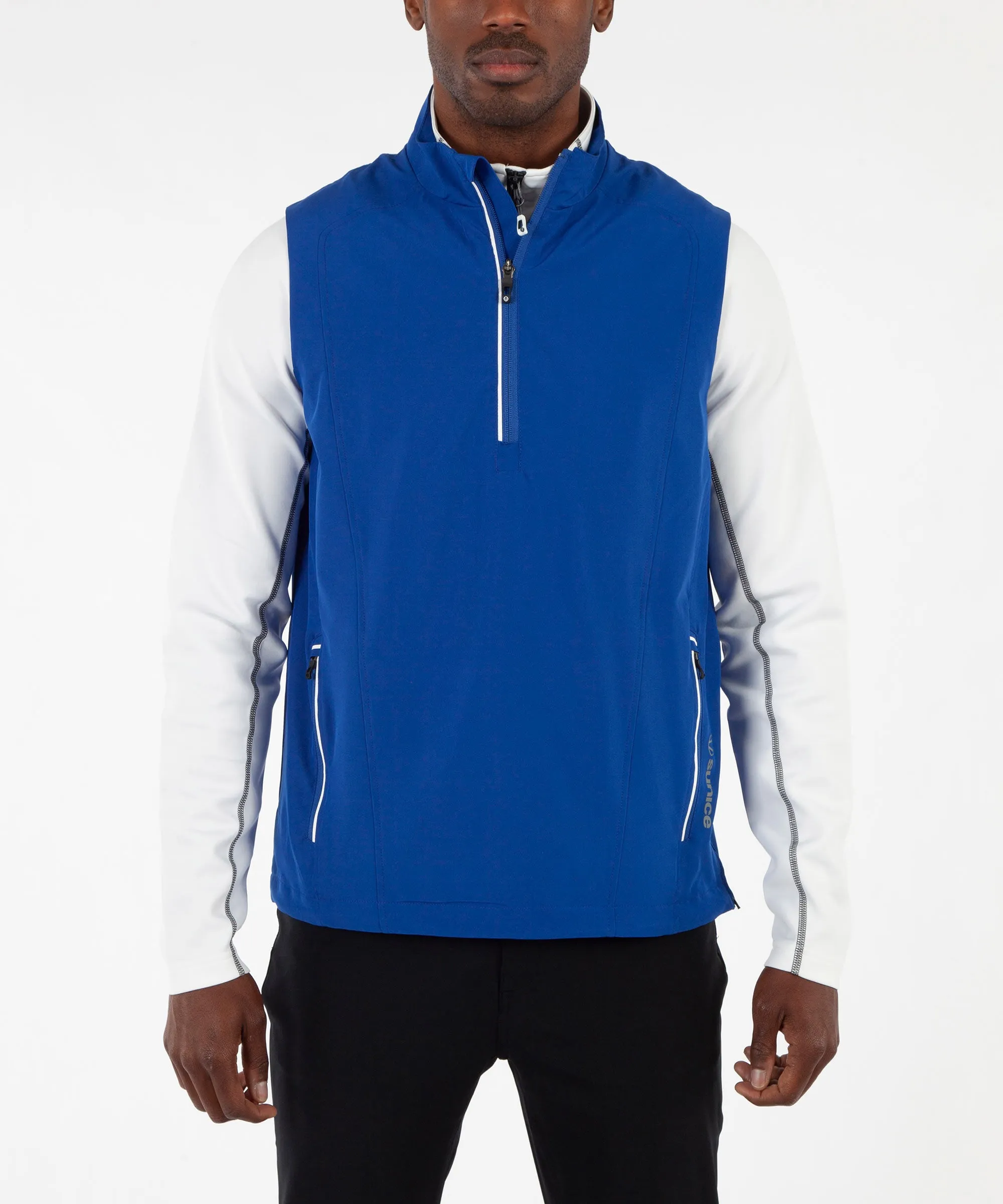 Men's Kiefer Half-Zip Lined Wind Vest