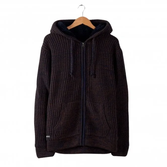 Mens Markus Borg Lined Knitted Hoodie