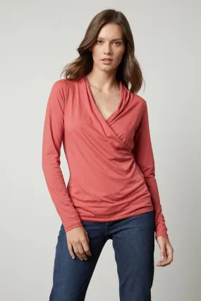 MERI WRAP FRONT FITTED TOP