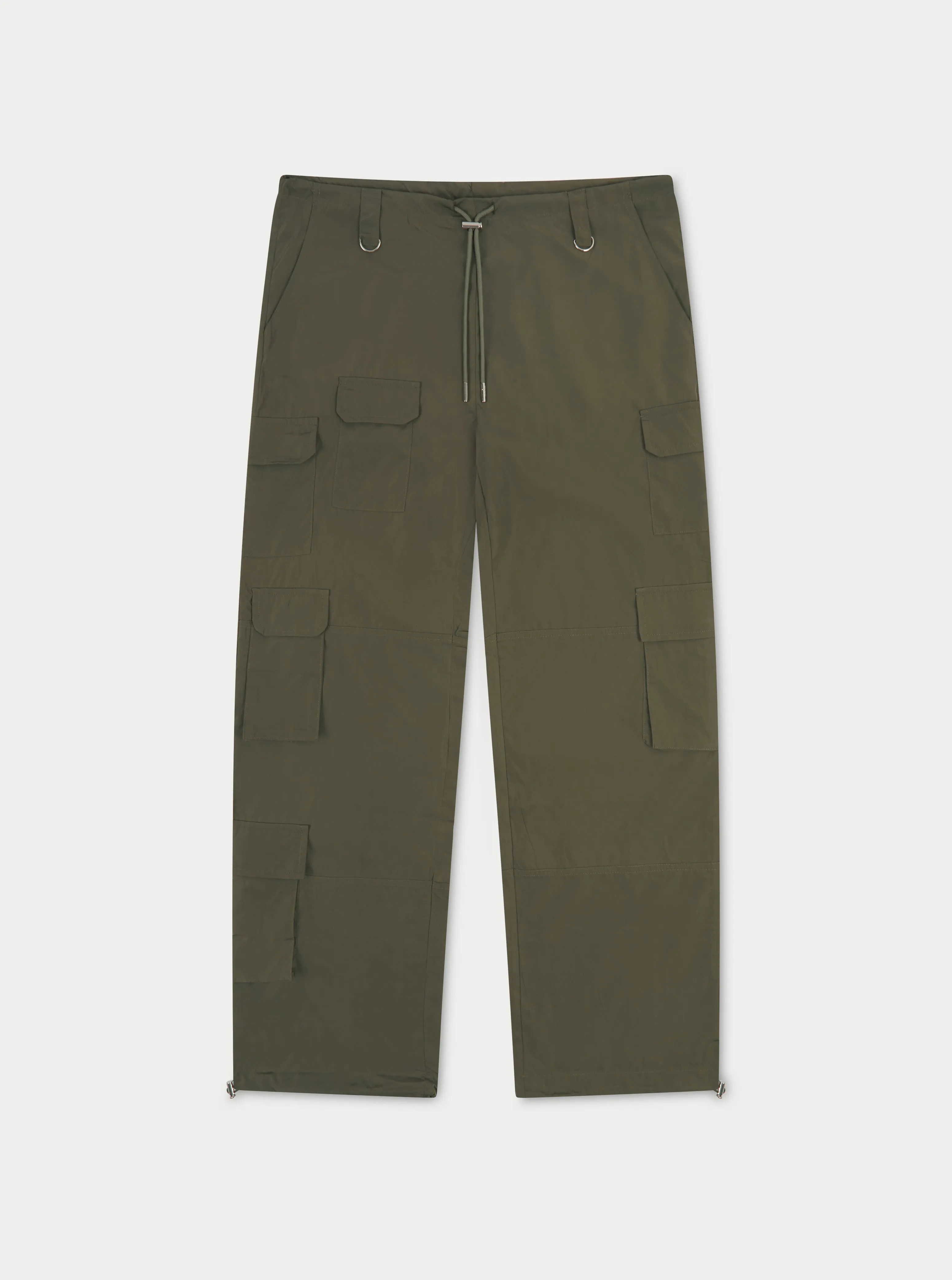 MULTI POCKET OVERSIZED CARGOS - KHAKI