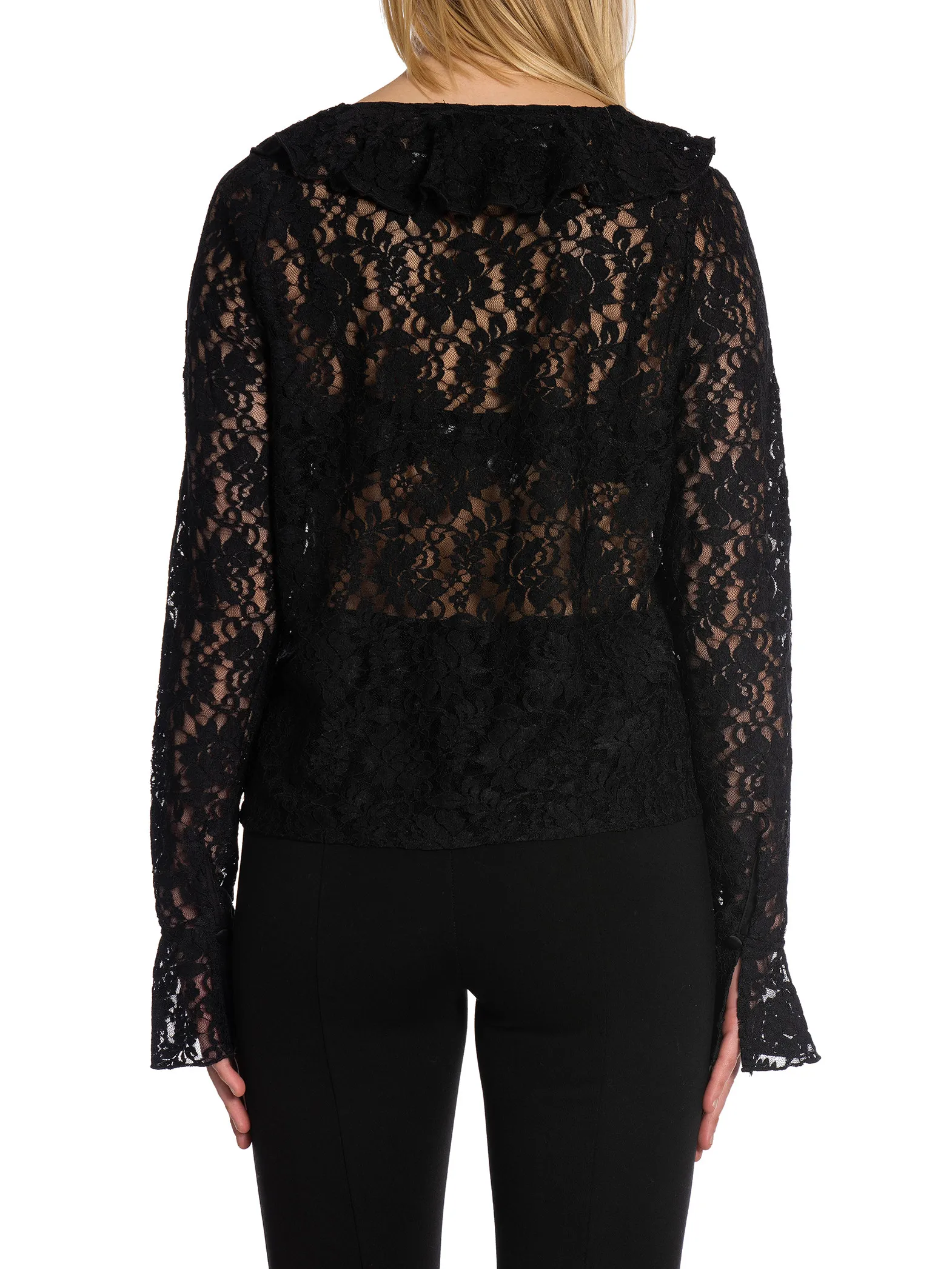 NEO NOIR BLOUSE ANIKA LACE BLACK