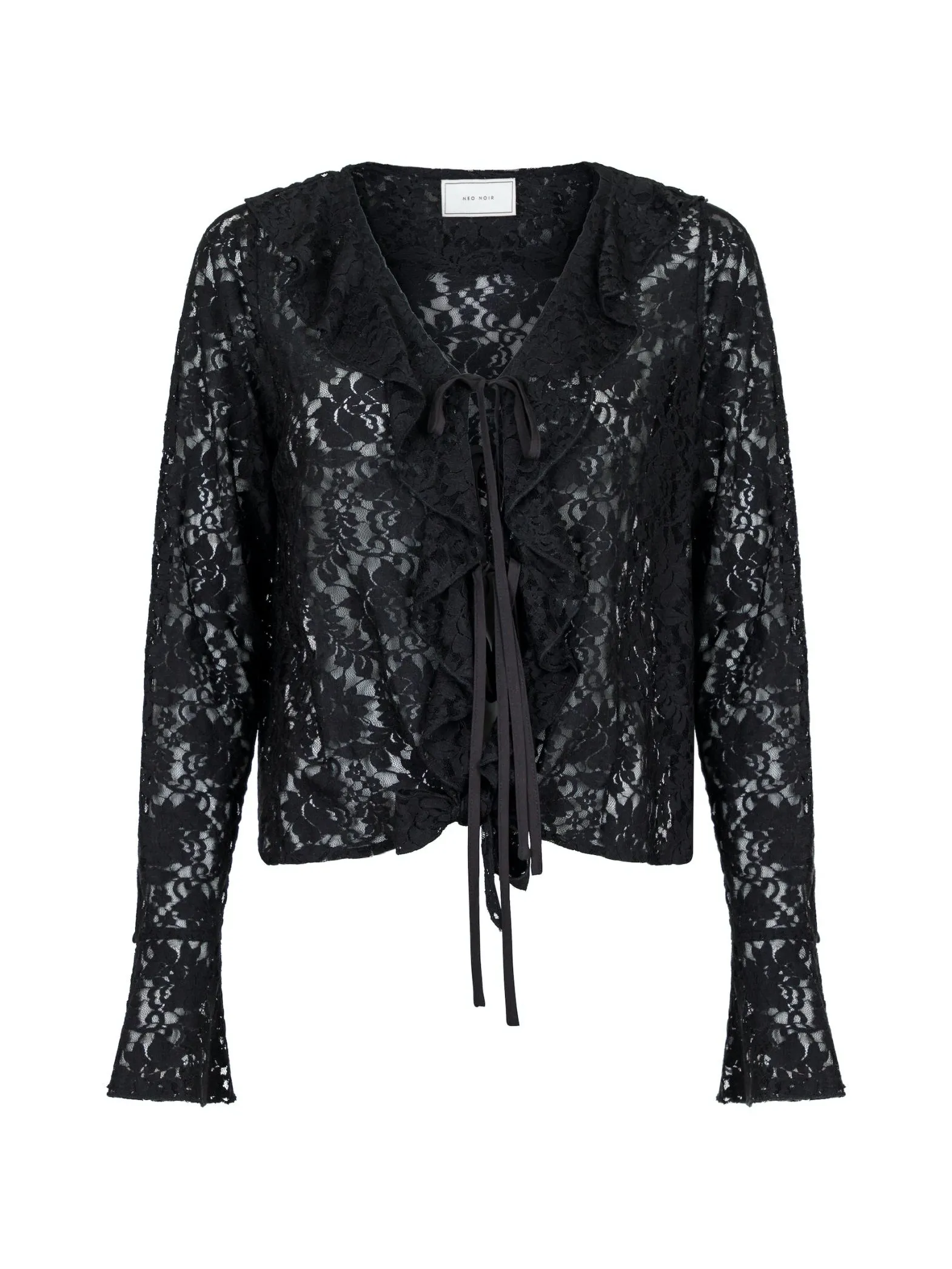 NEO NOIR BLOUSE ANIKA LACE BLACK