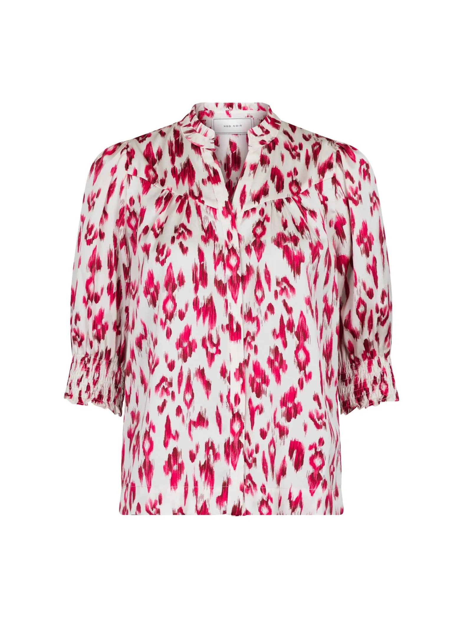 NEO NOIR BLOUSE DIANA VIBRANT PINK