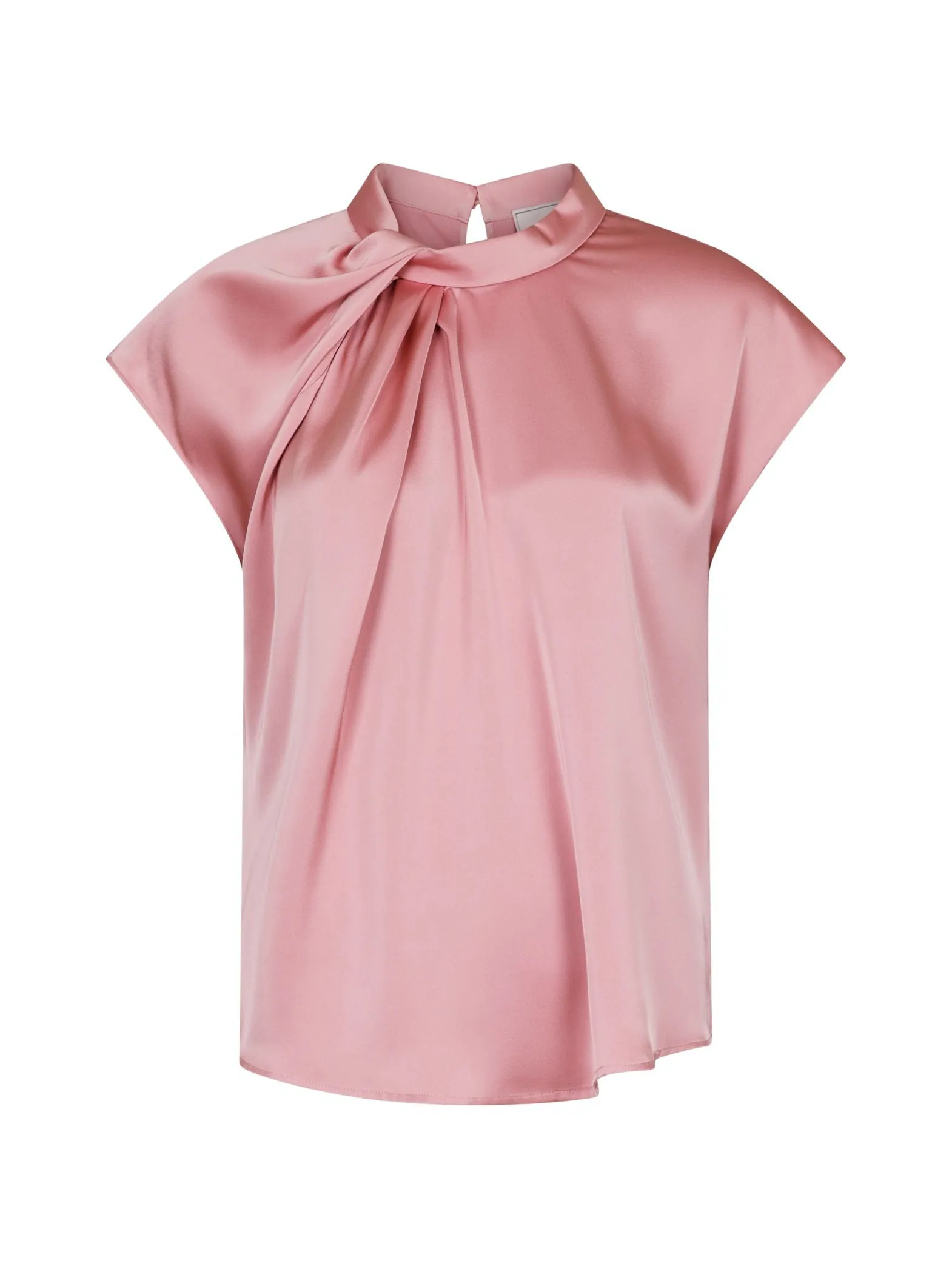 NEO NOIR BLOUSE FLEUR DRAPY LIGHT PINK