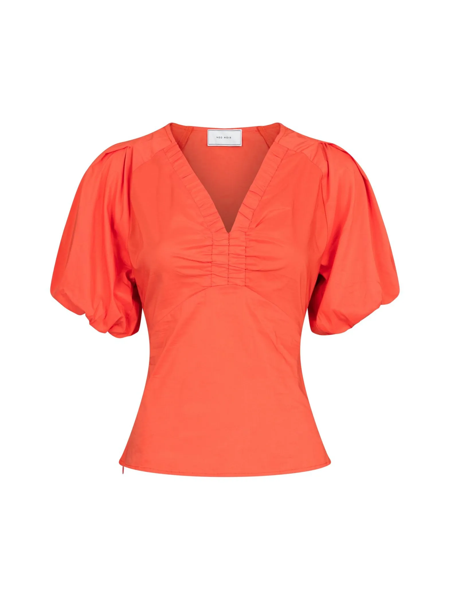 NEO NOIR BLOUSE IRINA POPLIN CORAL