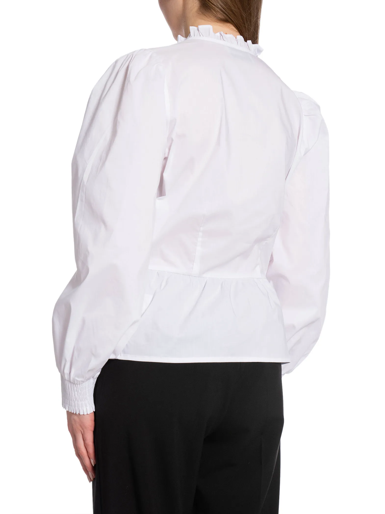 NEO NOIR BLOUSE ORA POPLIN WHITE