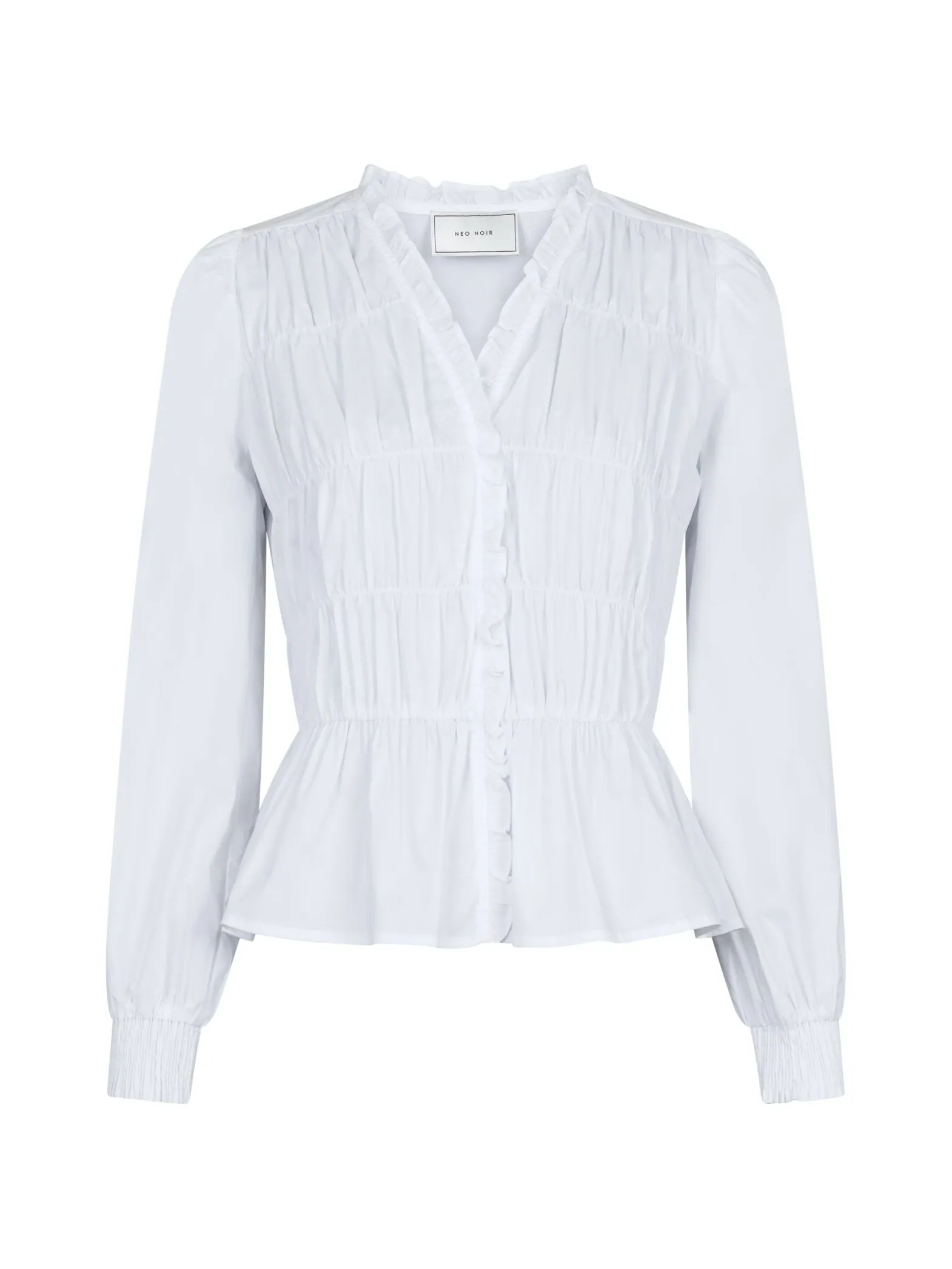 NEO NOIR BLOUSE ORA POPLIN WHITE