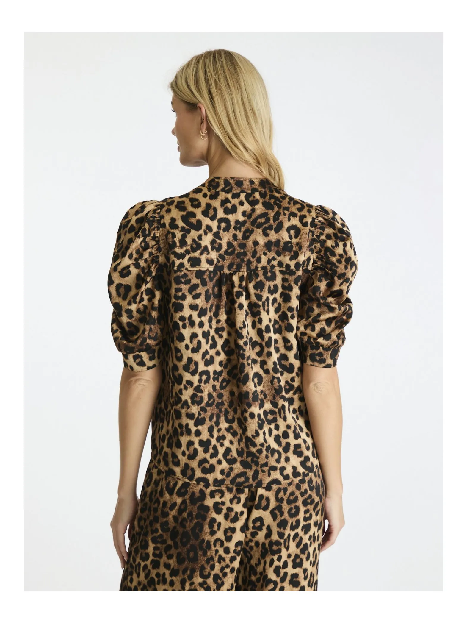 NEO NOIR BLOUSE ROELLA LEOPARD