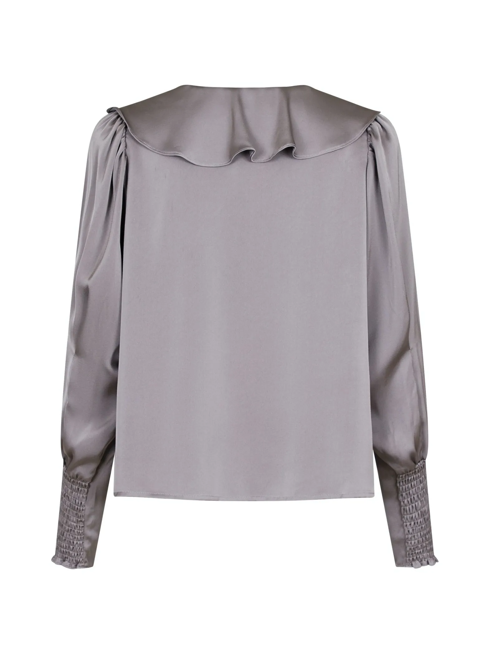 NEO NOIR BLOUSE SANDIE SATEEN GREY