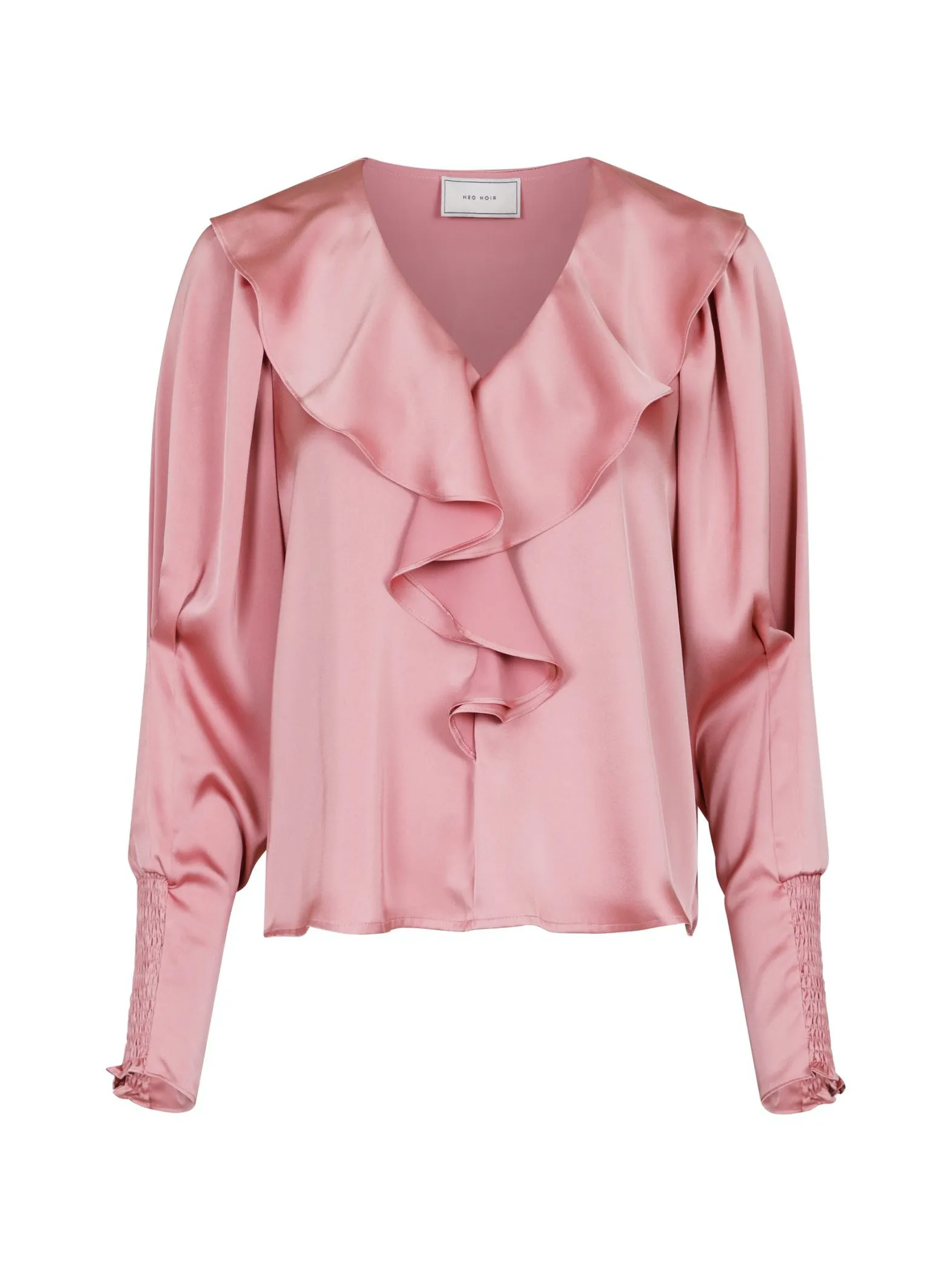 NEO NOIR BLOUSE SANDIE SATEEN LIGHT PINK