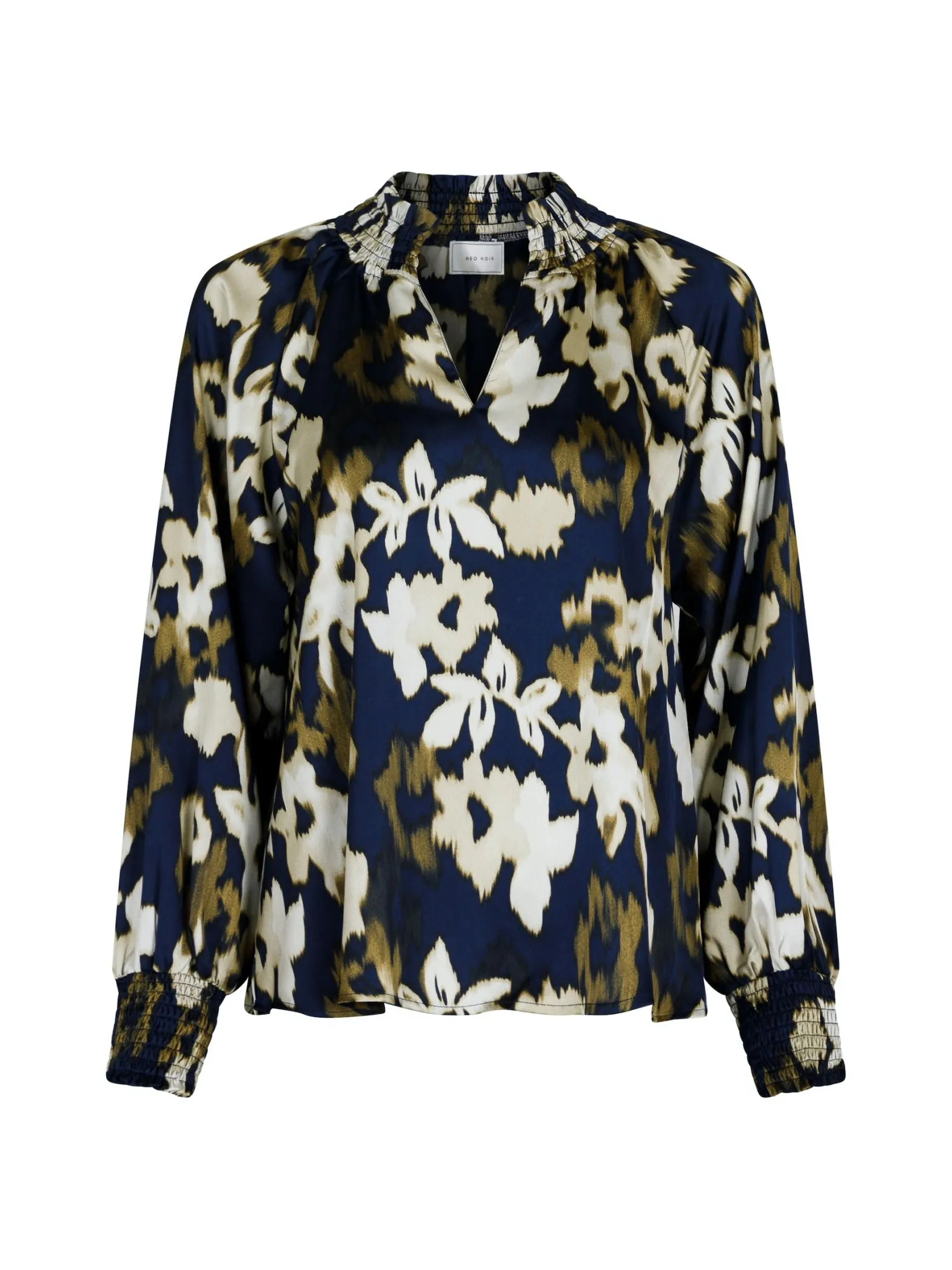 NEO NOIR BLOUSE STONE FDED FALL DARK NAVY