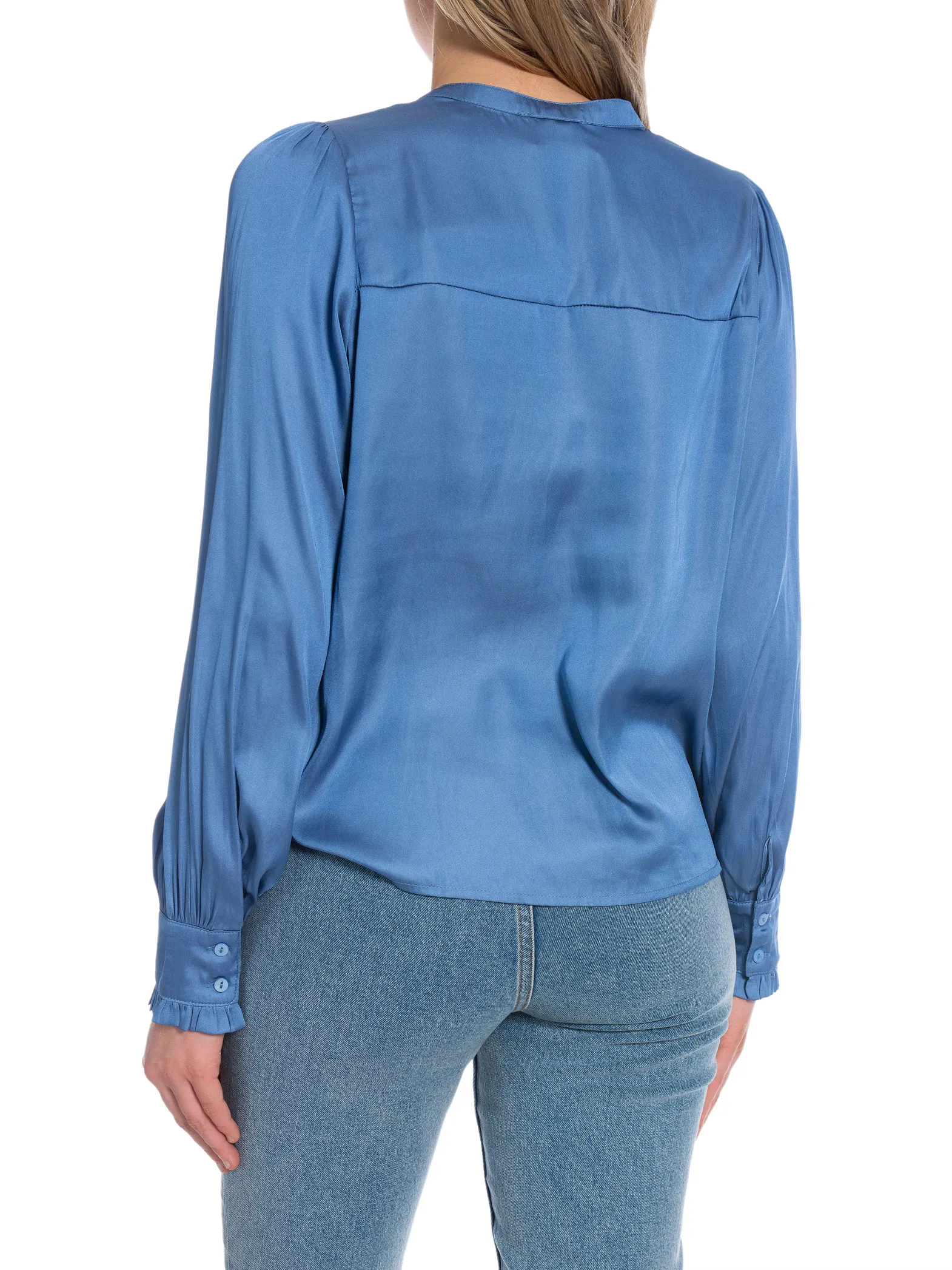 NEO NOIR BLOUSE ZOLA BLUE